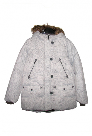 1693 \ Пуховик женский \ WESTLAND \ White \ США