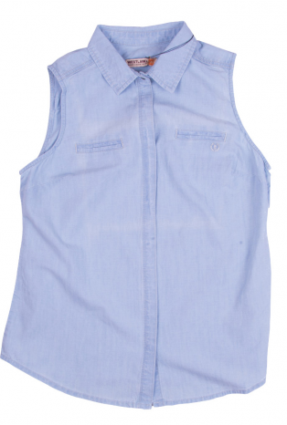SS 1199 \ Блузка женская \ WESTLAND \ SS16 \ Sky \ Westland ltd Гонконг