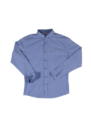 LS 1945 \ Рубашка мужская \ WESTLAND \ SS18 \ Light Blue \ Westland ltd